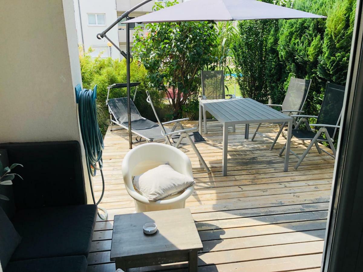 25H Garden Apartment Plus Private Beach นอยซีเดิลอัมเซ ภายนอก รูปภาพ