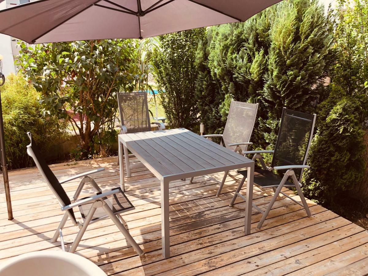 25H Garden Apartment Plus Private Beach นอยซีเดิลอัมเซ ภายนอก รูปภาพ